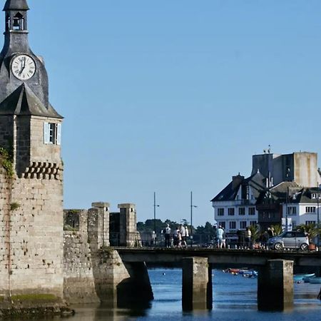 L'Hermine Terrasse Et Parking, 500 Plage 孔卡尔诺 外观 照片